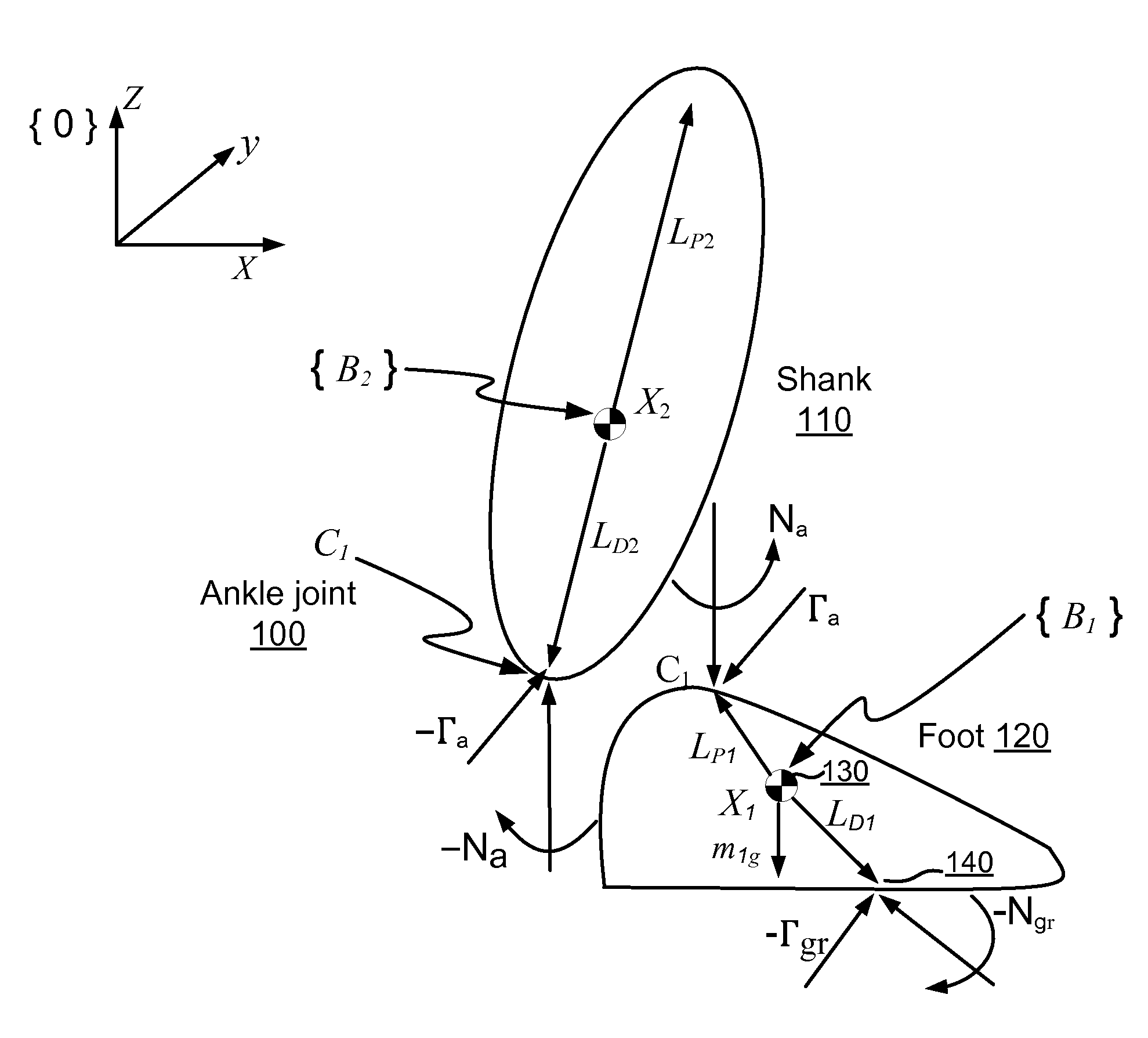 Active control of an ankle-foot orthosis