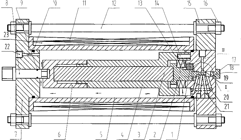 Large flow jet servo valve driven by giant magnetostrictive actuator