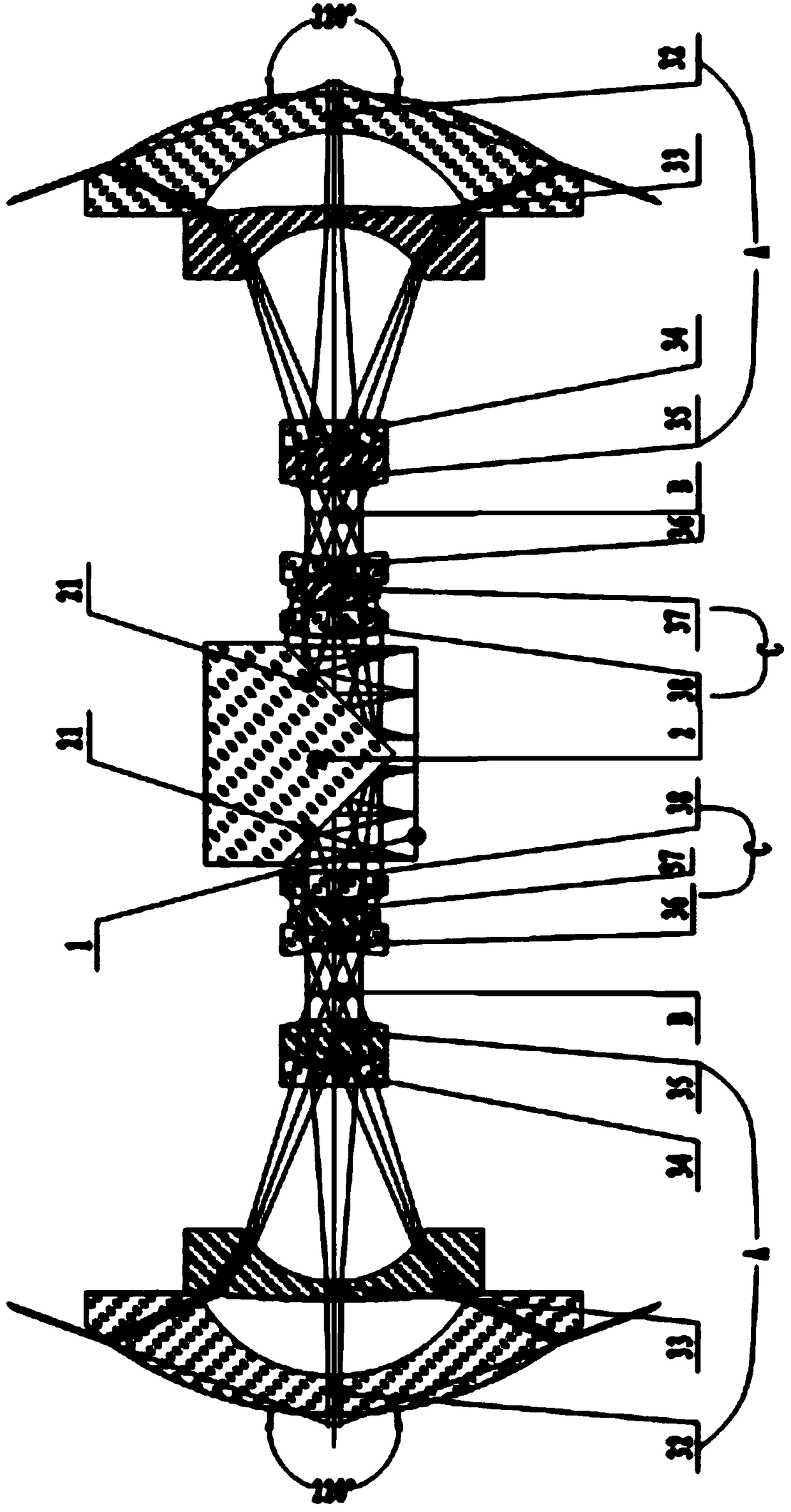 Large-target low-light all-sky camera system