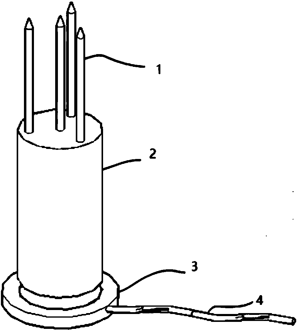 Soil irrigation diagnostic device based on Internet of things and Bluetooth technology