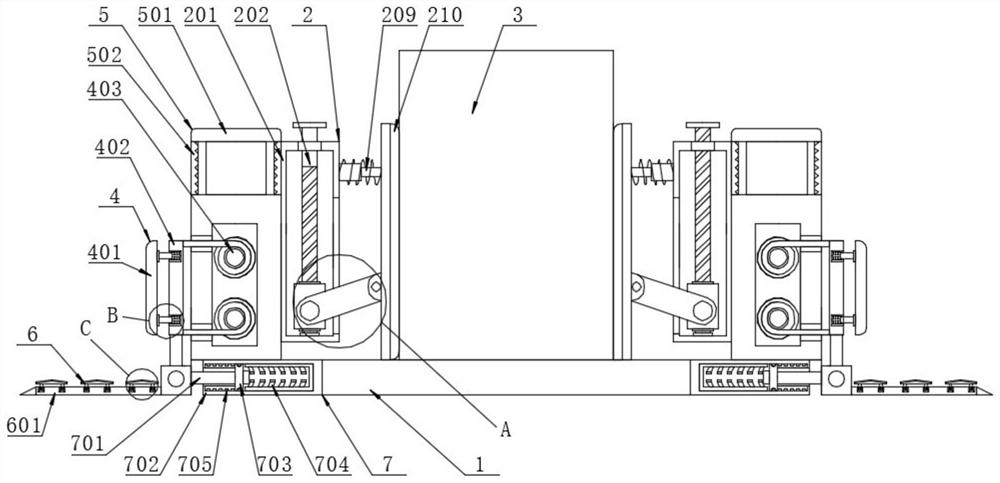 Telescopic protective insulation fence with speed reduction function for power equipment