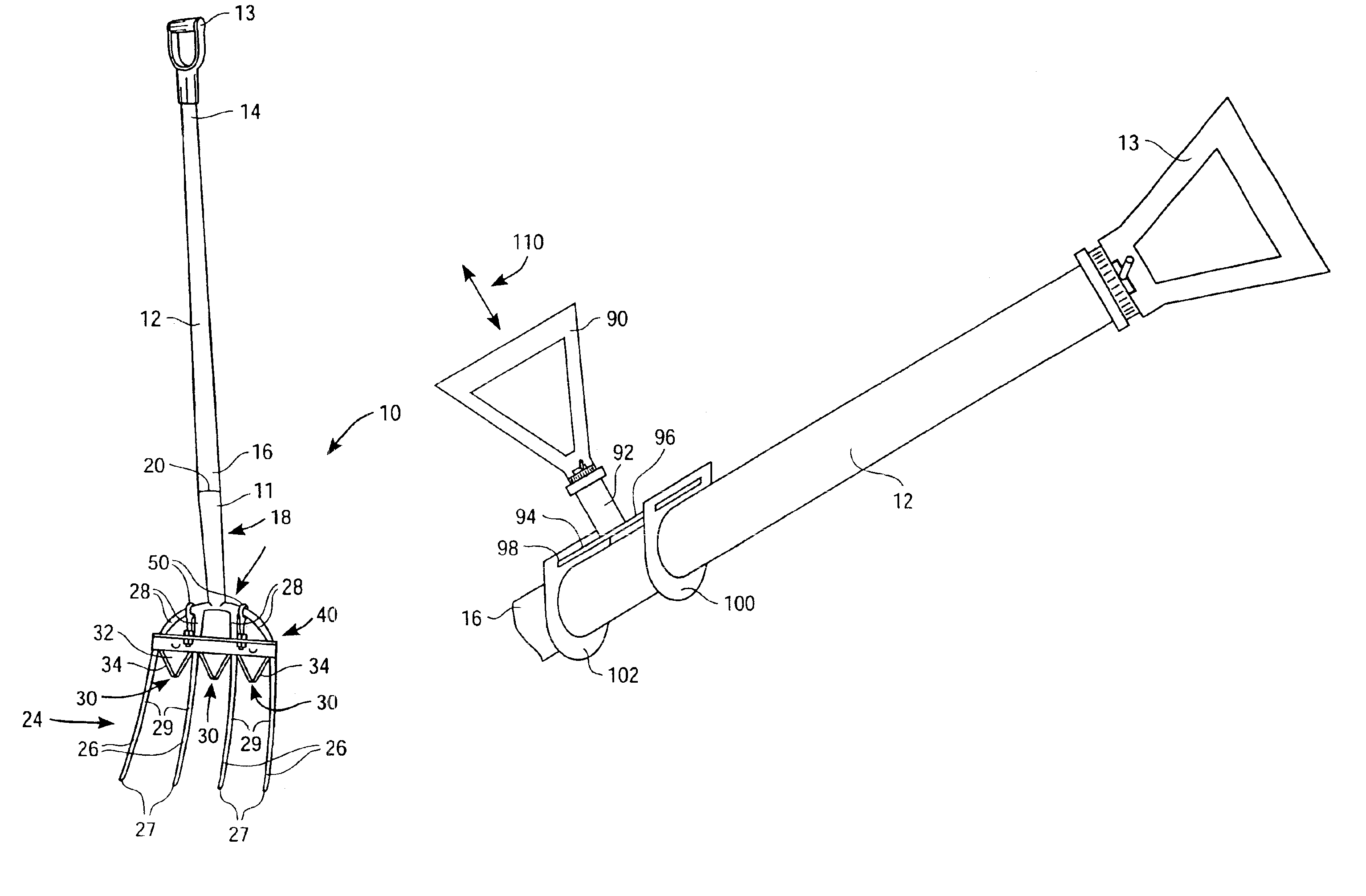 Tool with rotatable handle grip