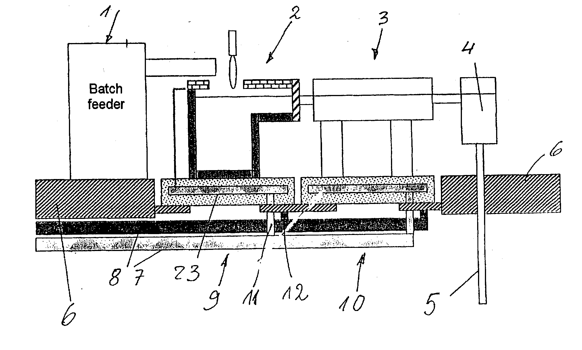 Method for changing glass compositions in melting installations, and corresponding melting installation