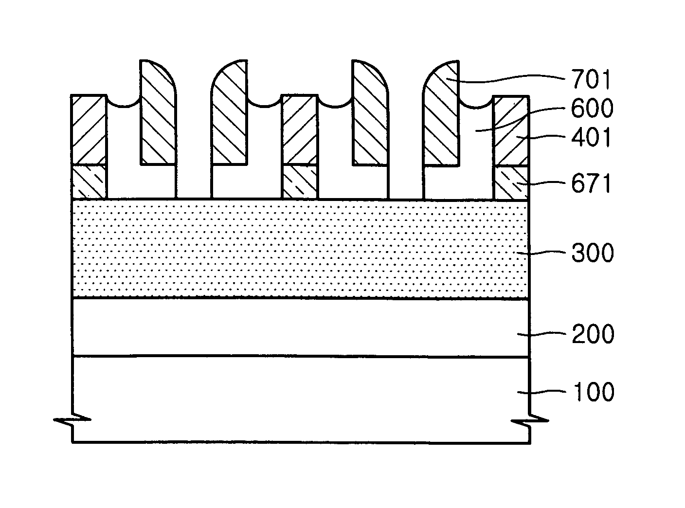 Method of forming small pitch pattern using double spacers