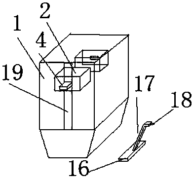 Rice seedling transplanting device