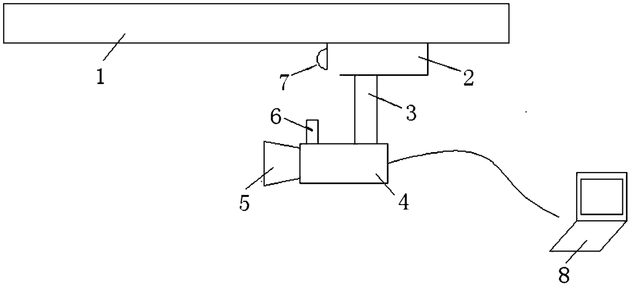 Disease automatic detection system for bridge chamber