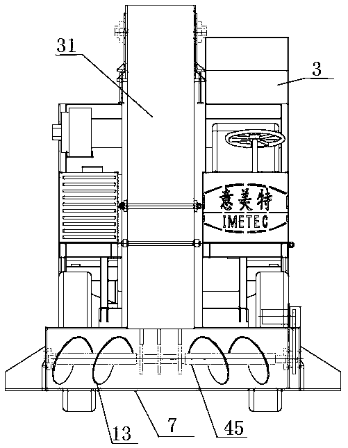 Multi-functional self-propelled excrement cleaning vehicle for pasture