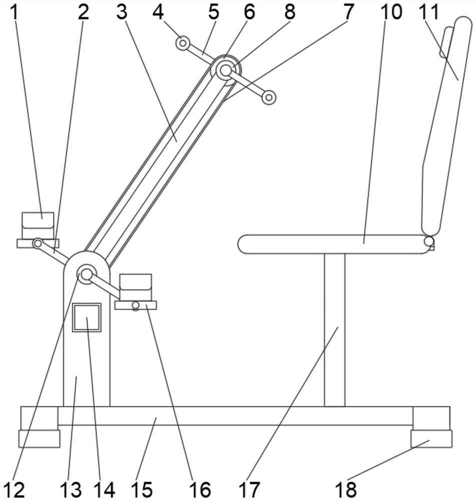 Adjustable limb nerve rehabilitation device