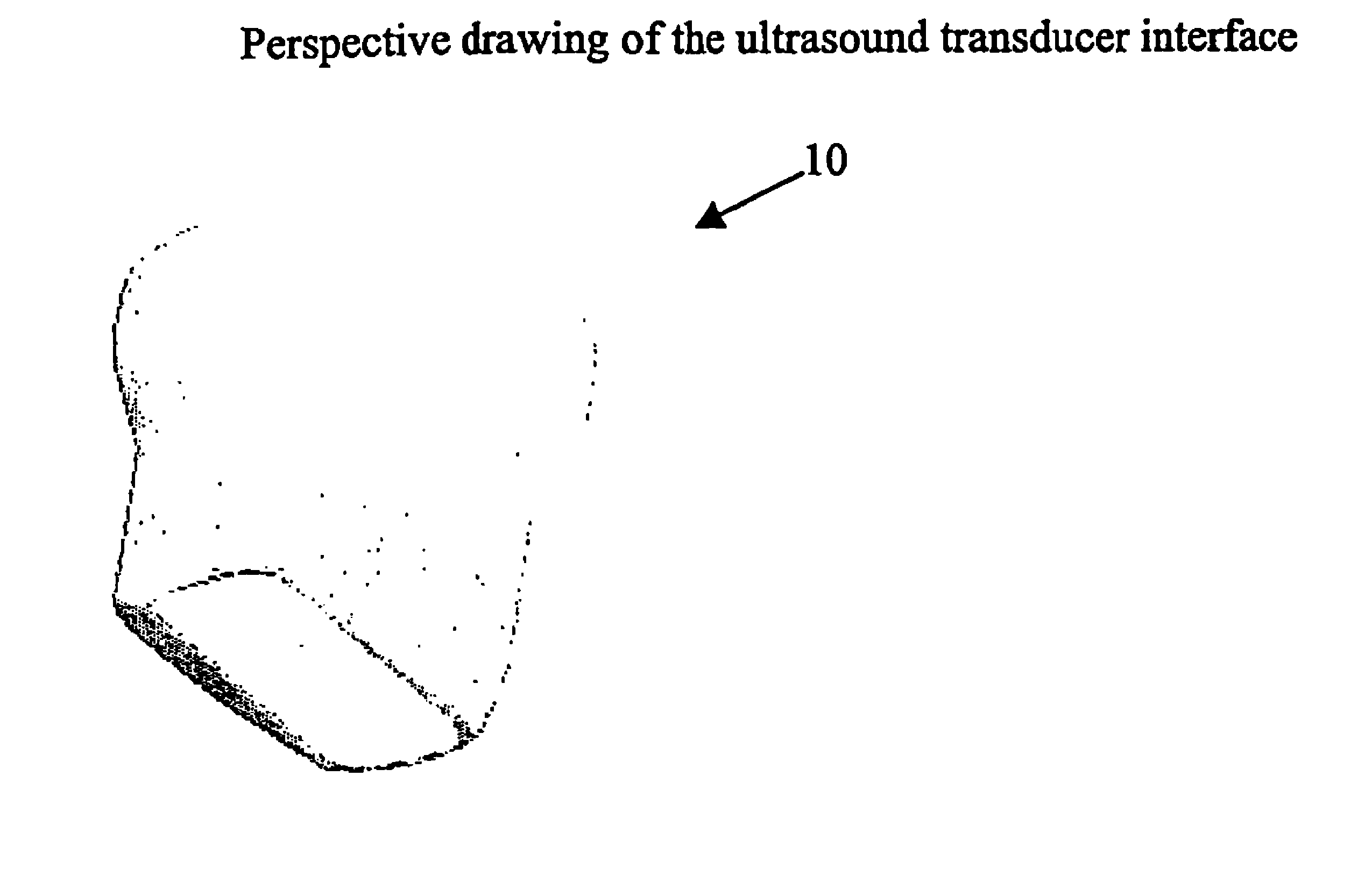 Ultrasound interfacing device for tissue imaging