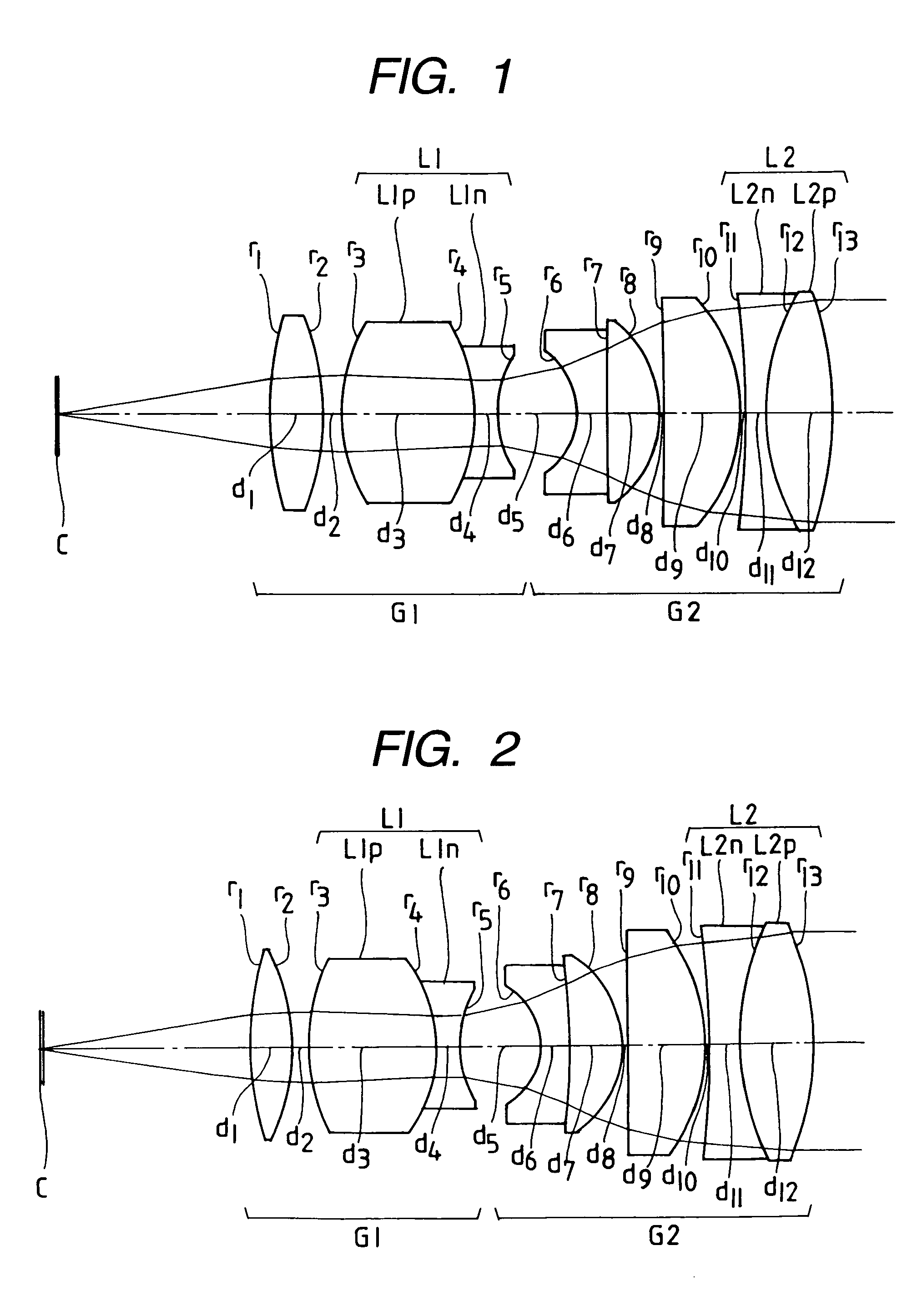 Objective lens system for microscope