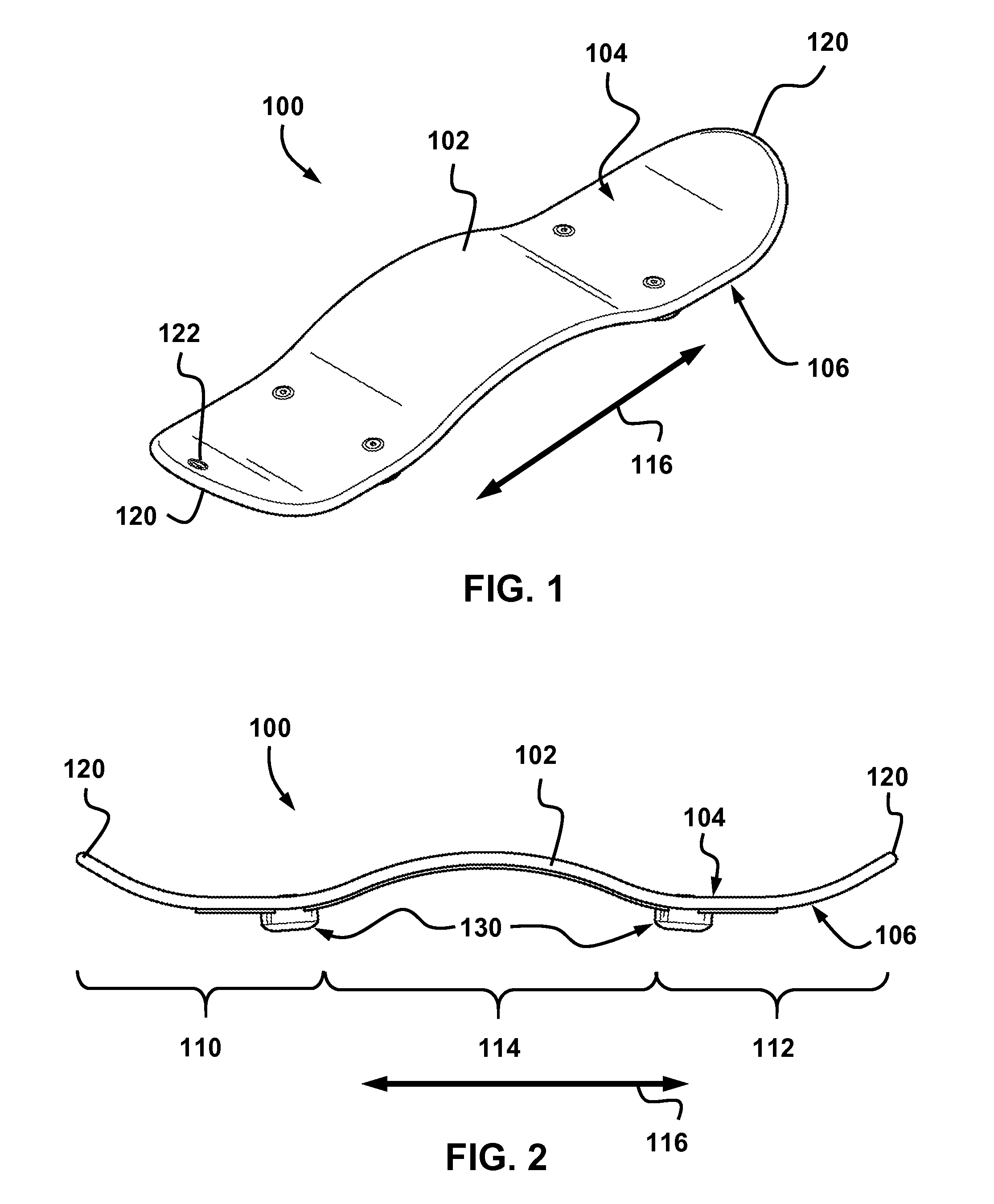 Slackline balance board