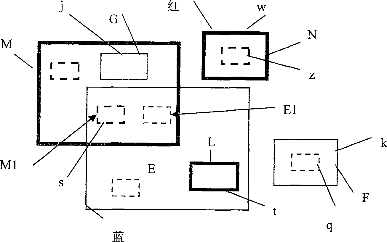 Face-face superposition ring construction method