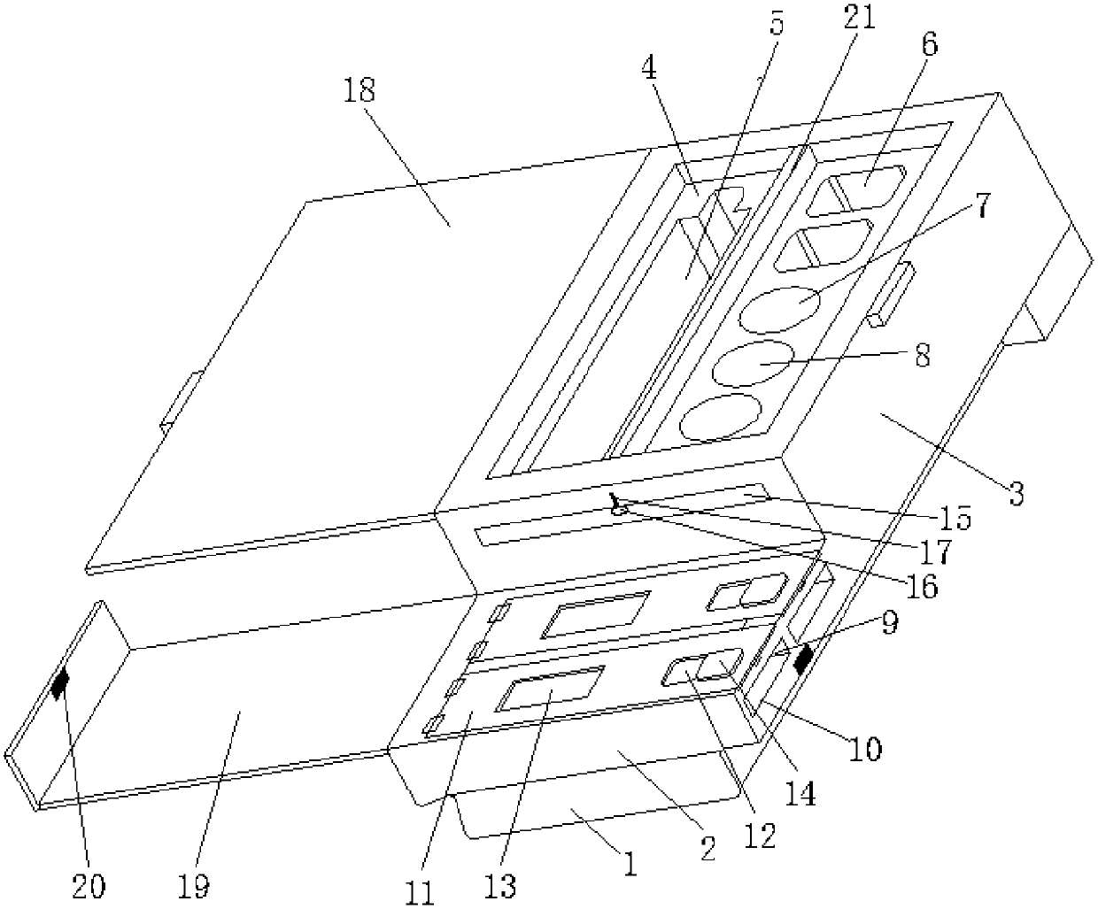 Handheld kit for food detection