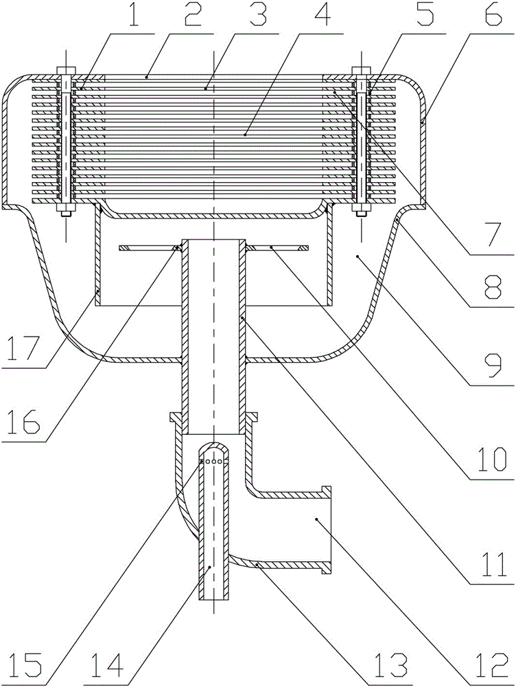 A non-spicy frying stove premixed hollow burner