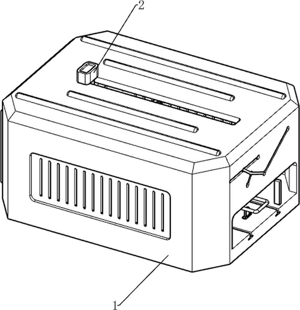 Staining agent uniform smearing equipment for clinical laboratory