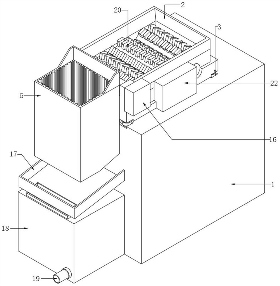 Reaction device convenient for total thermal cracking of solid wastes