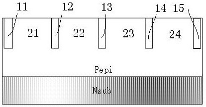 Bidirectional large-through-flow low-residual-voltage TVS device