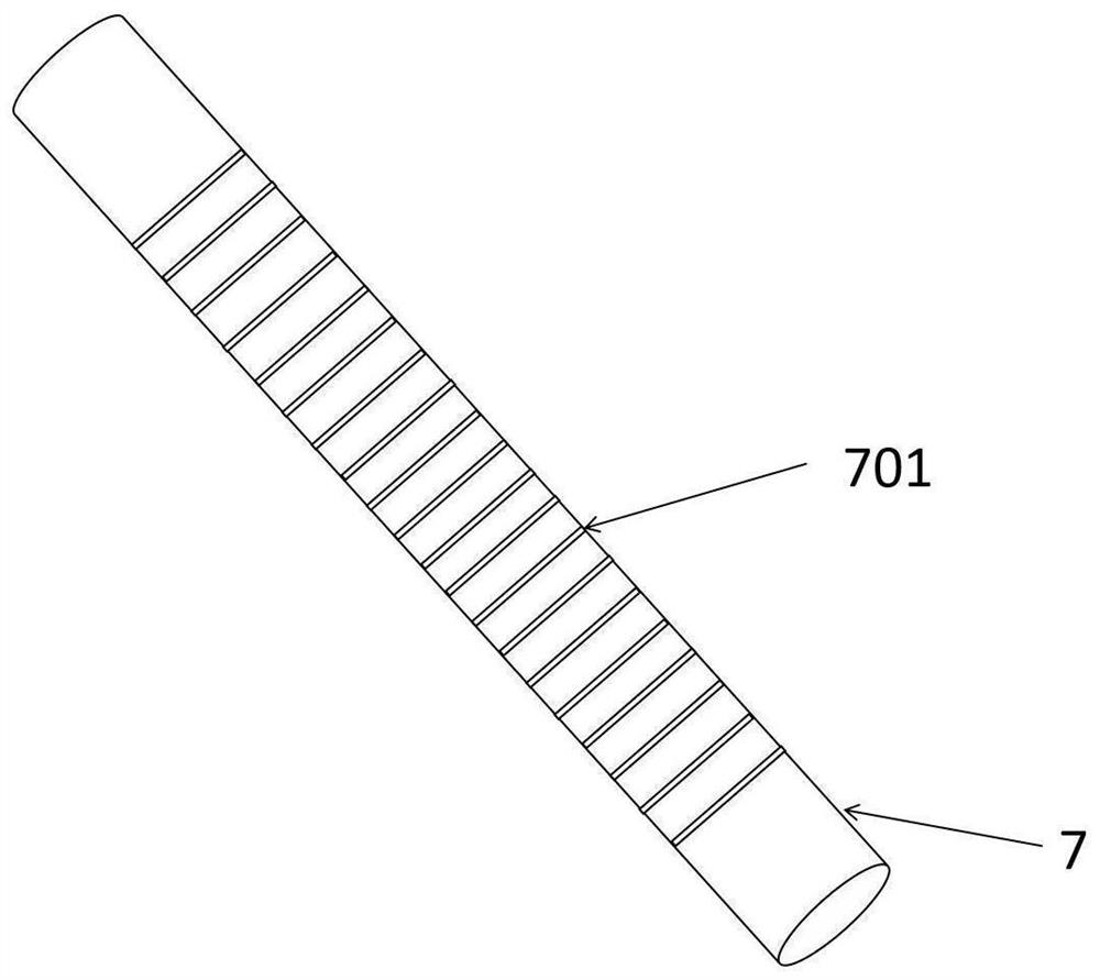 Electronic-grade glass fiber wear resistance testing device and testing method