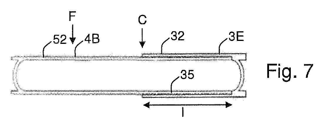 A storage vessel and a break tool for dividing such vessel