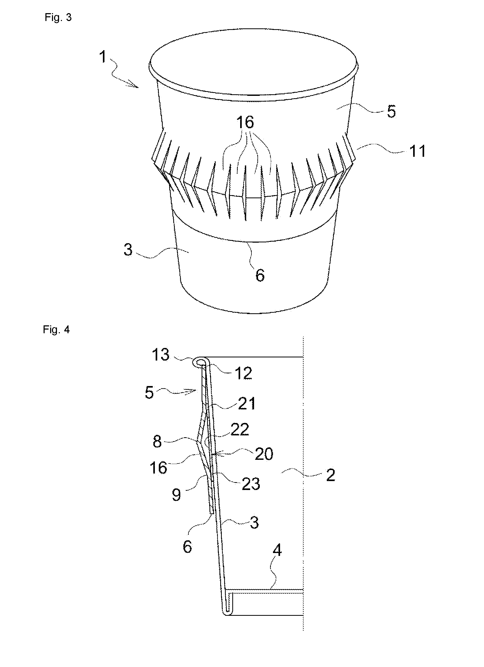 Heat insulated container