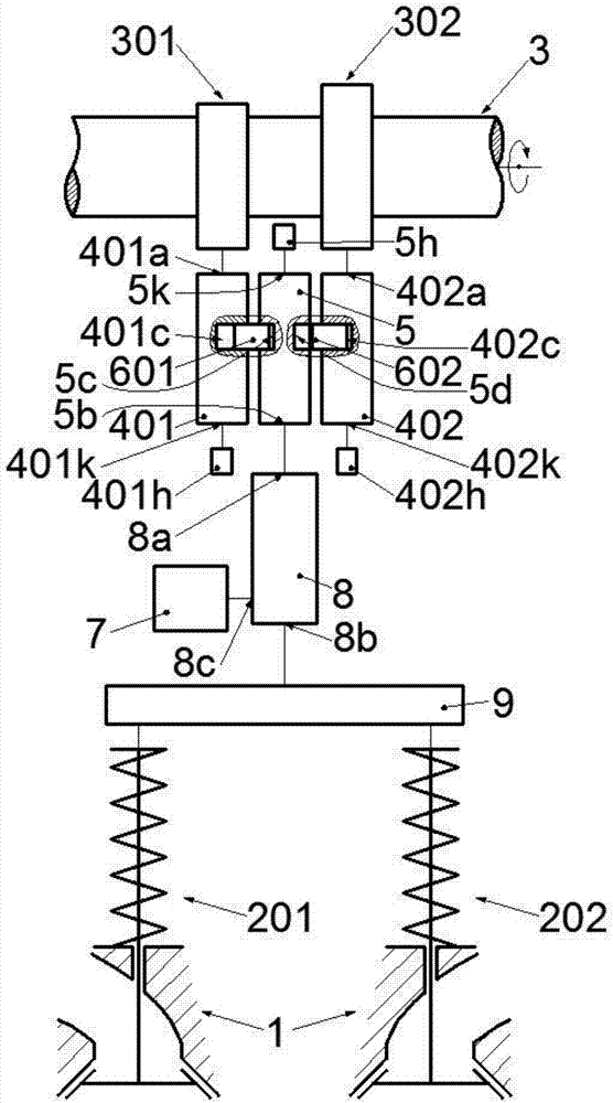 Lock type multi-mode variable valve driving system