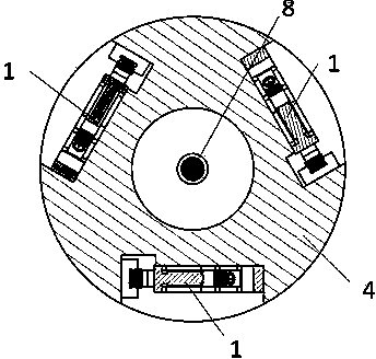 Linear supersonic motor-based two-finger parallel connection micro operation hand and operation method