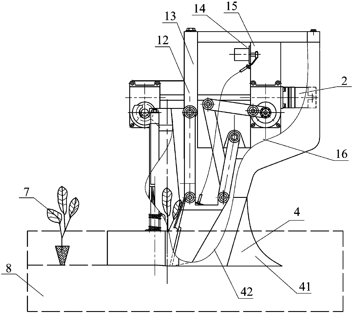 Asynchronous High-speed Transplanting Method of Rapeseed Pot Seedlings in Double Rows