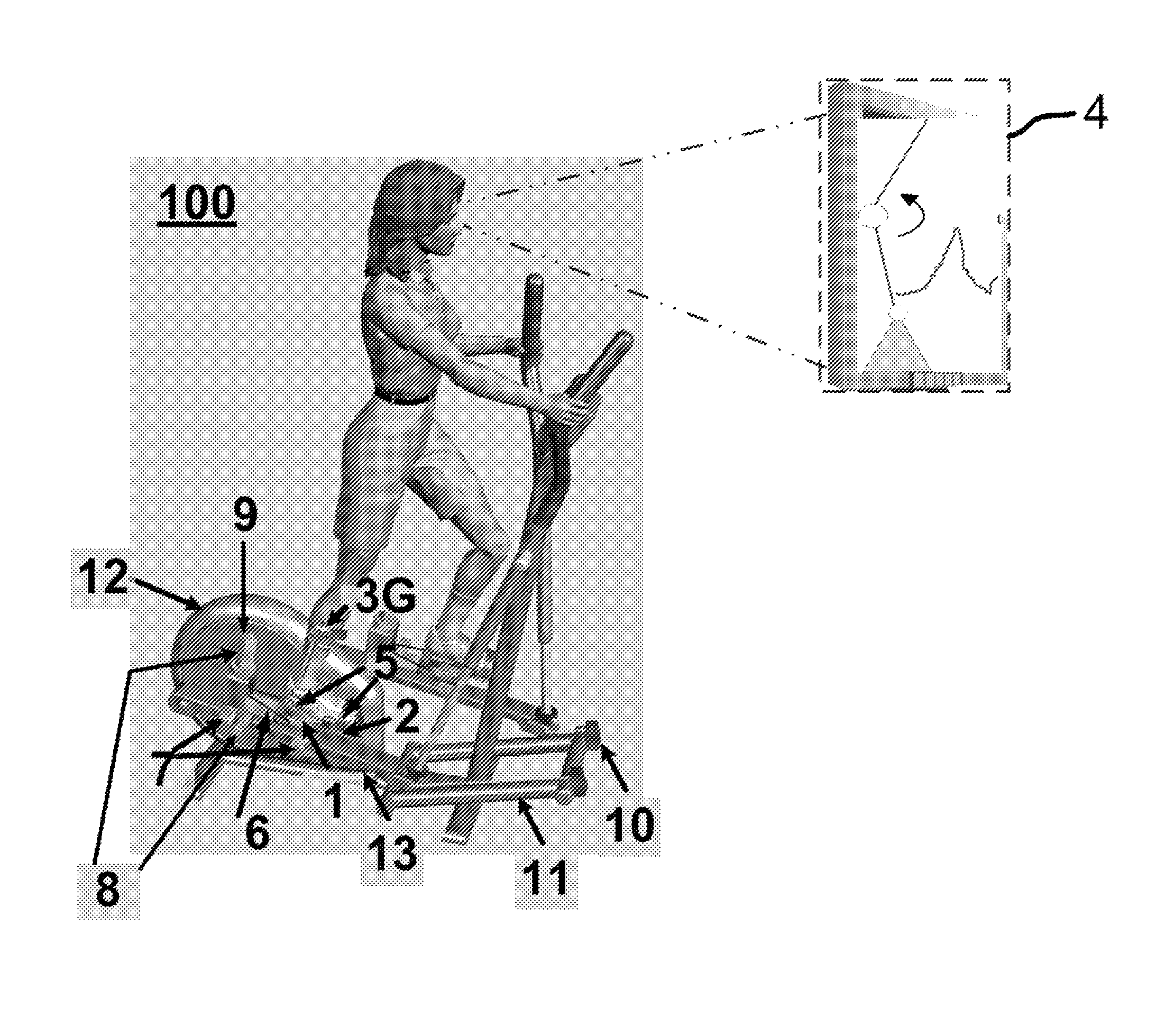 Apparatus and method of controlling lower-limb joint moments through real-time feedback training