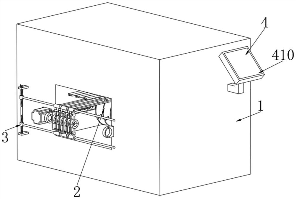 Auxiliary positioning device for mechanical cutting