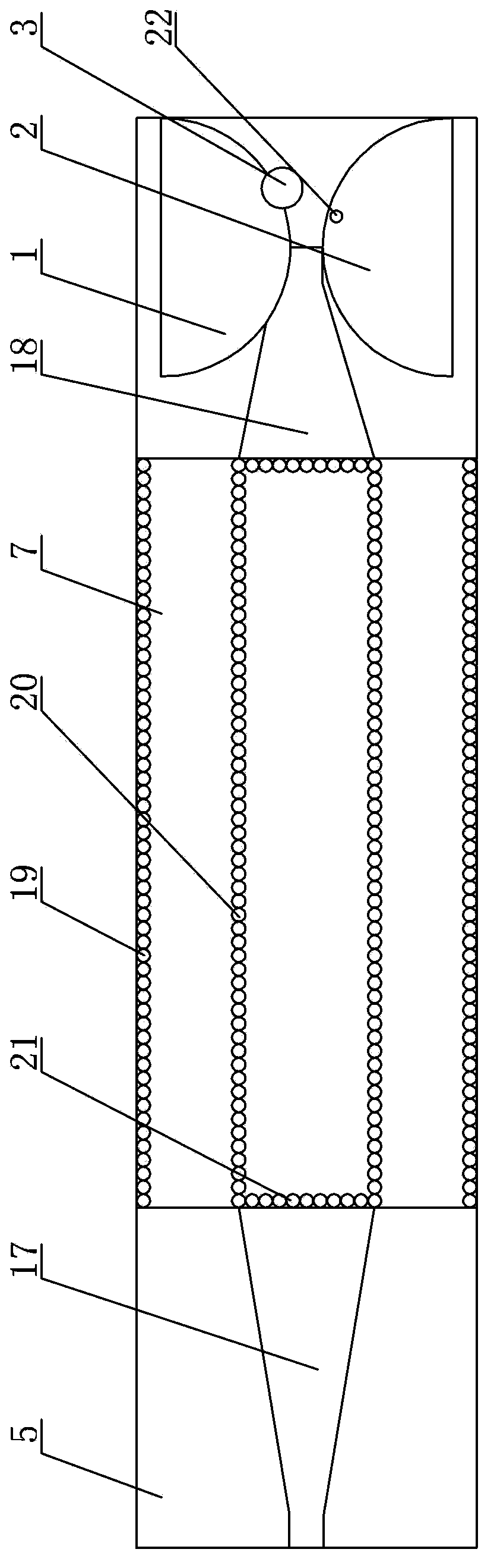 Balance microstrip line transition full-mode dual-ridged integrated waveguide feed dipole printed antenna