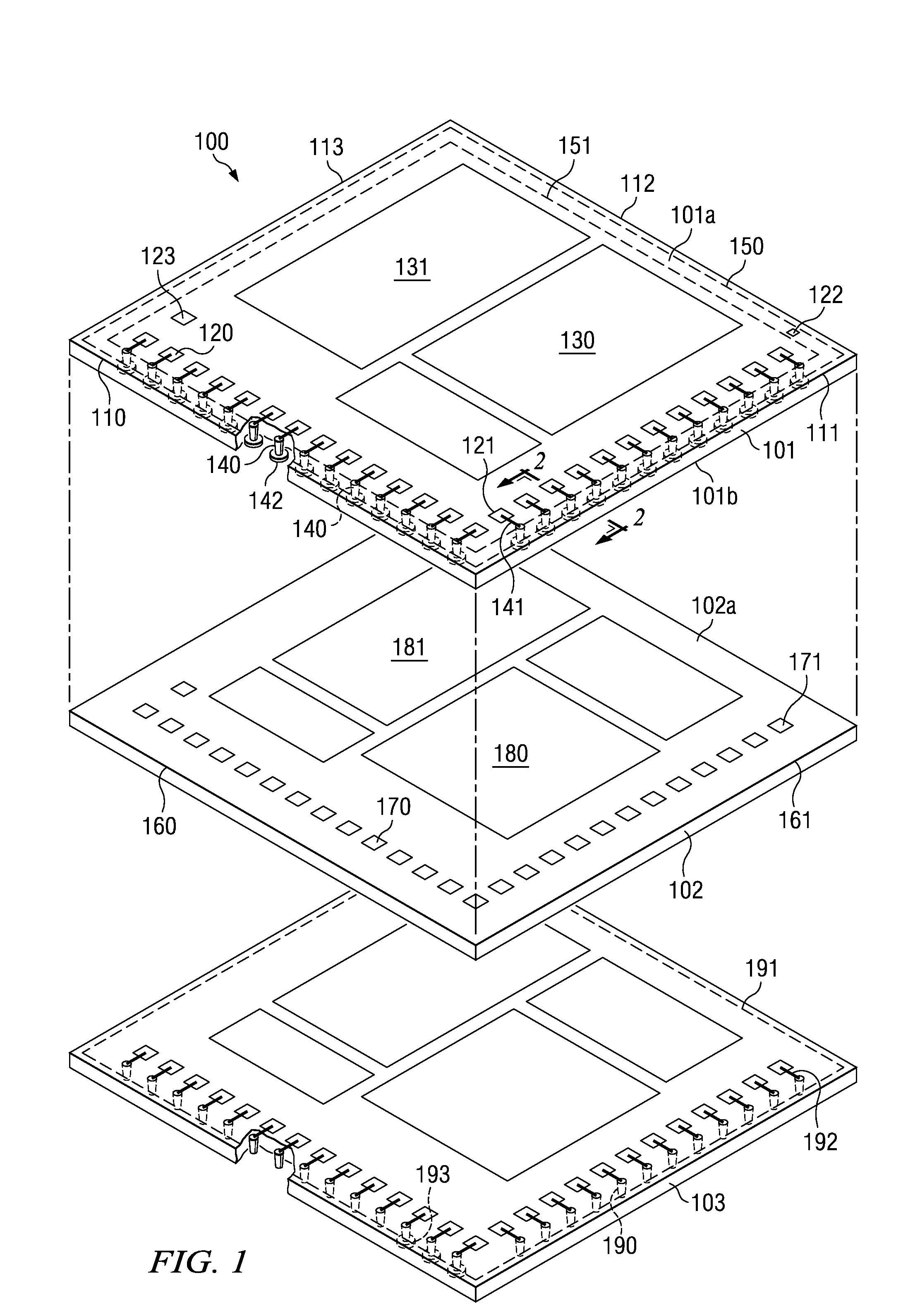 Method for Stacking Semiconductor Chips