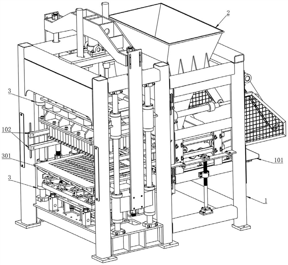 Novel brick making machine