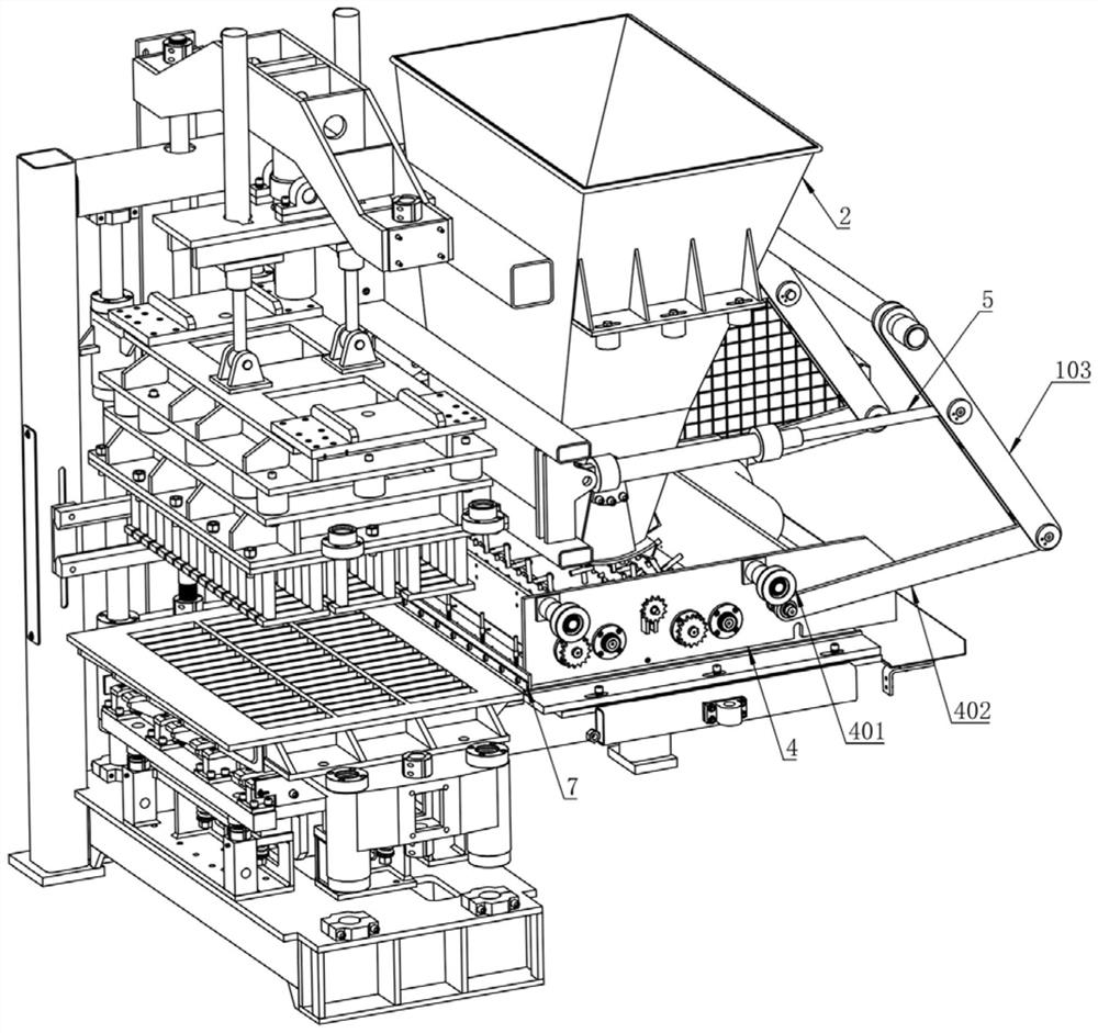 Novel brick making machine