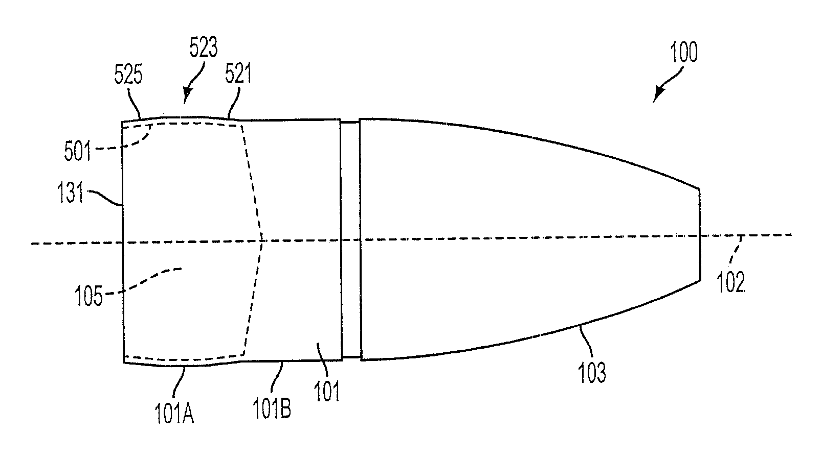 Firearm projectile