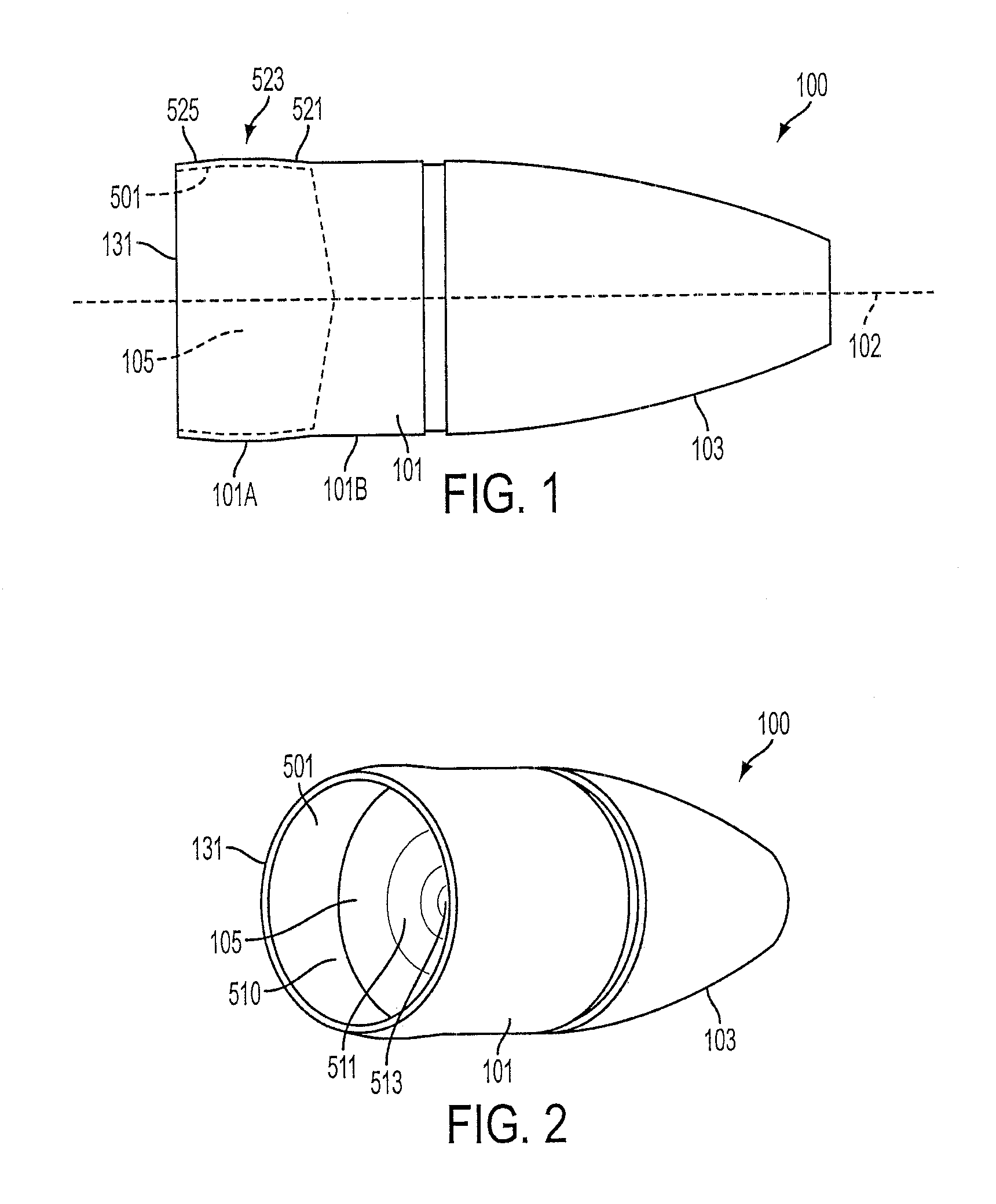 Firearm projectile