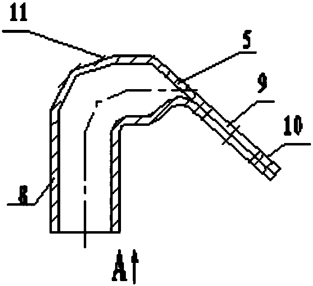 A static contact structure of a disk-shaped high-current off-excitation tap-changer