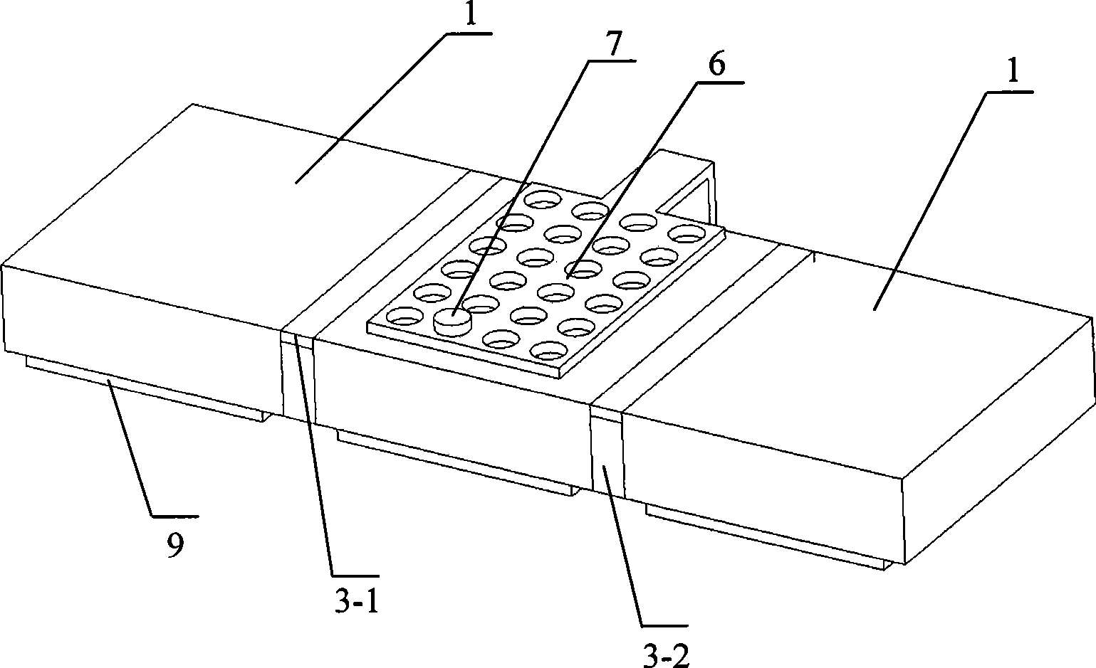 Sliding mode heat transfer media plate PCR instrument