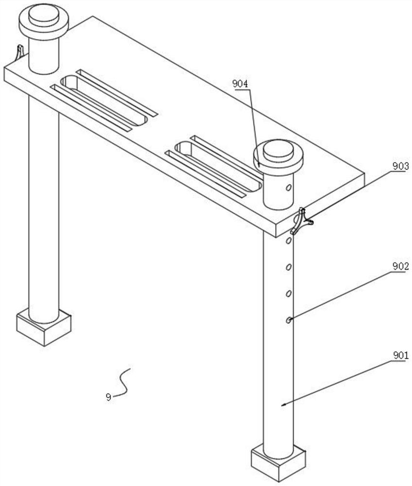 An exercise device for stretching upper body muscles for physical training