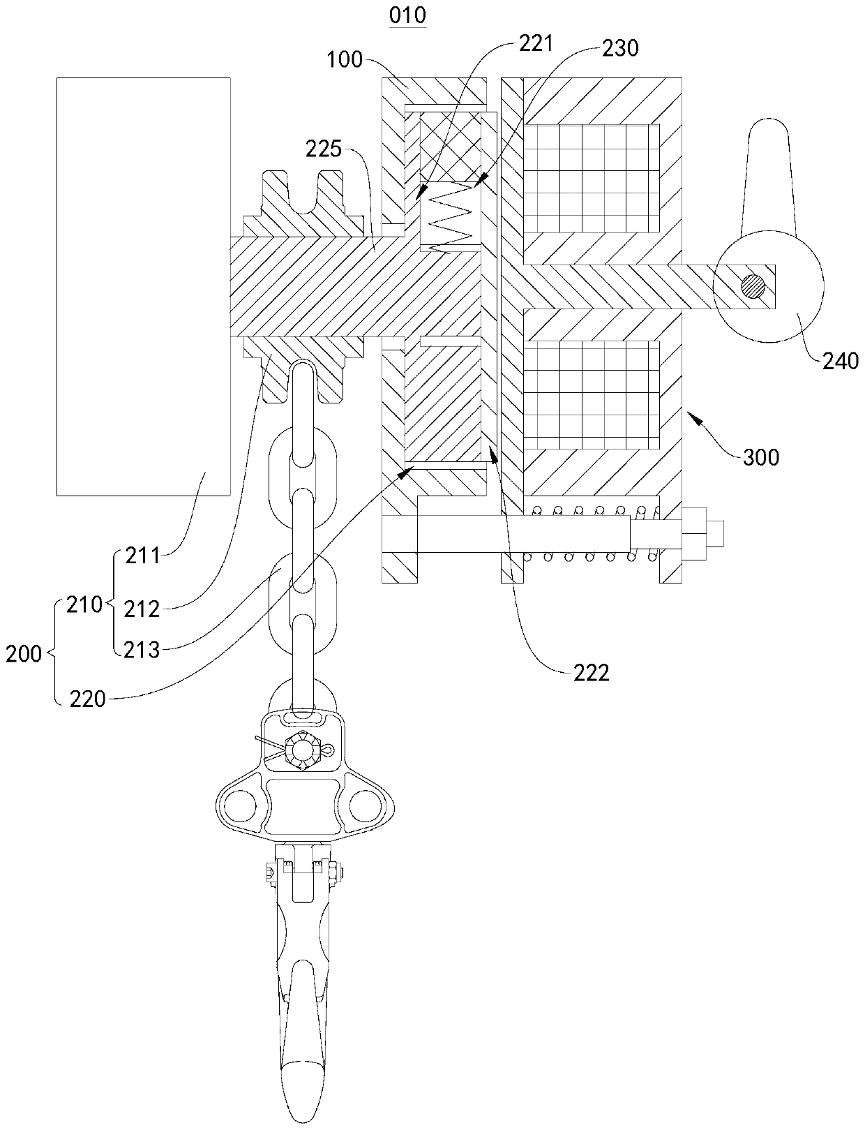 Electric hoist and wind driven generator