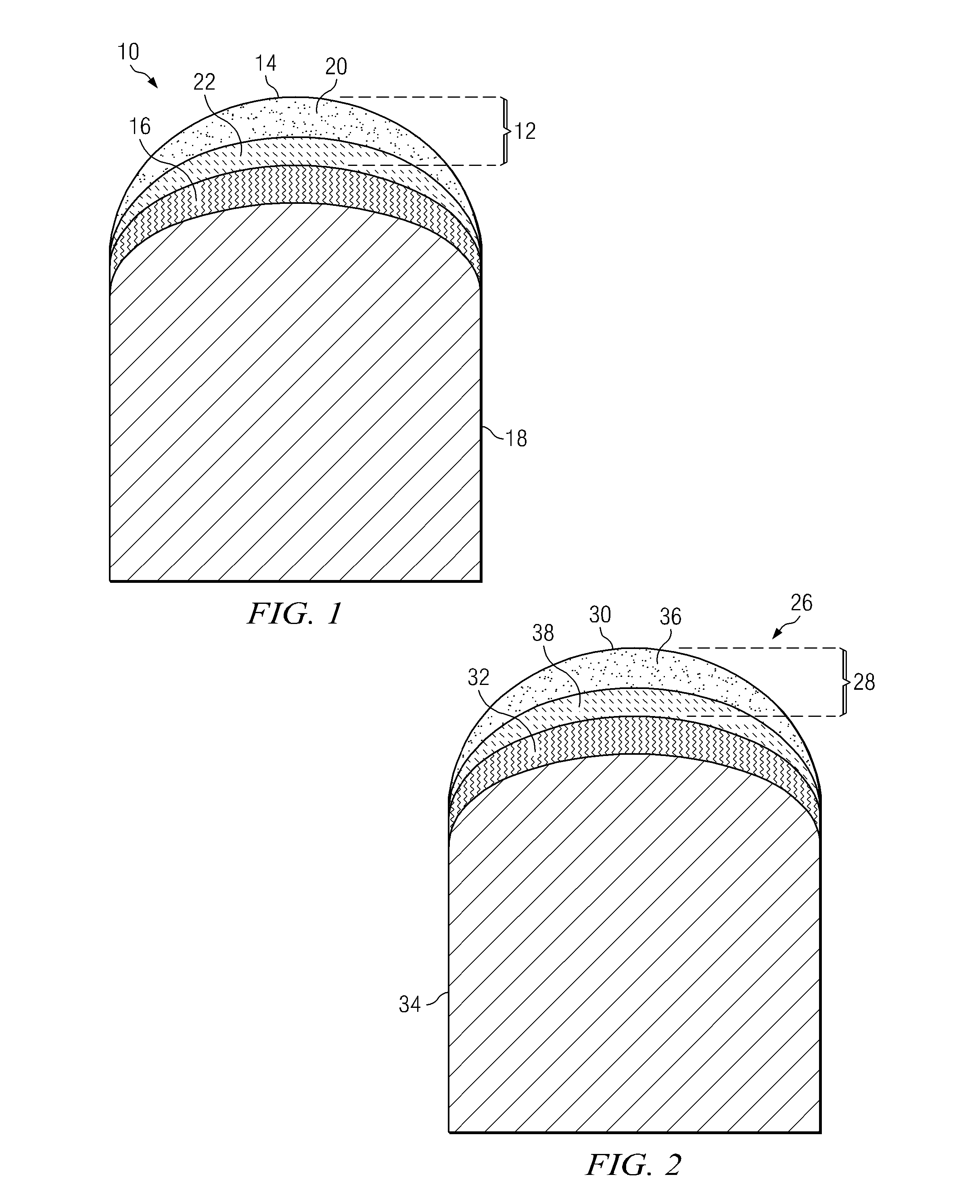 Functionally graded polycrystalline diamond insert