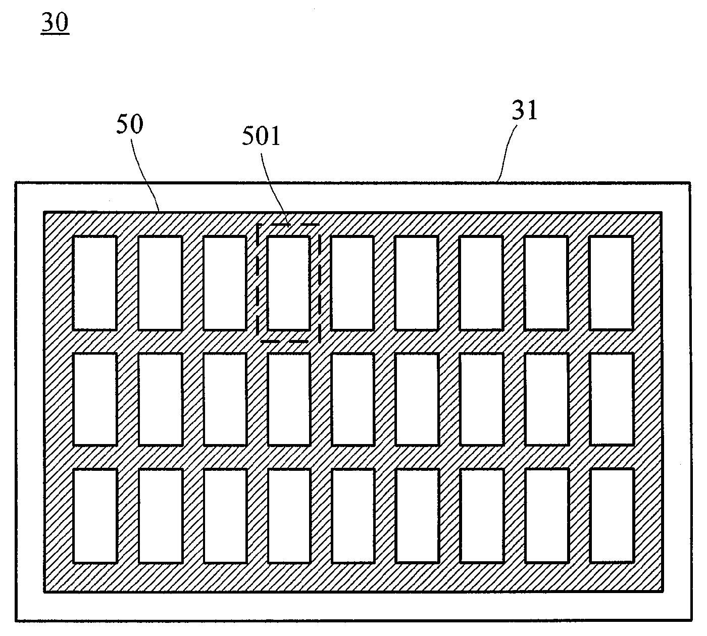 Color Filter and Black Matrix Thereof