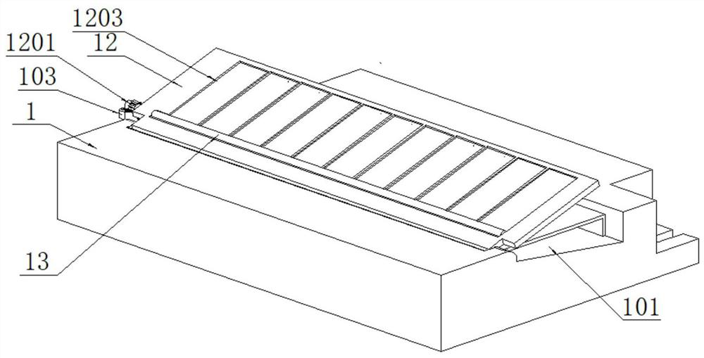 Graphene chip processing and cutting device