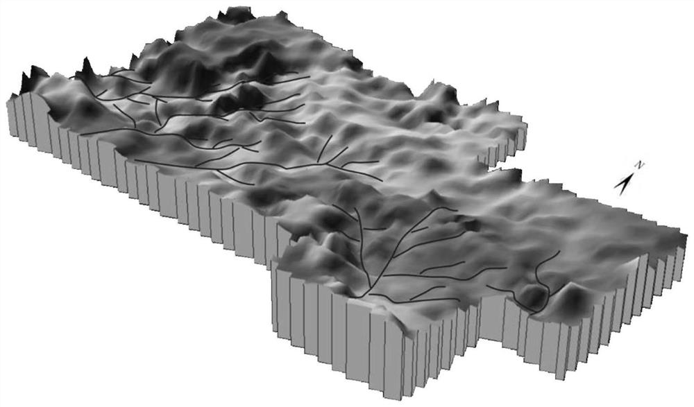 Shallow lake basin reservoir prediction method and device based on micro-ancient landform recovery