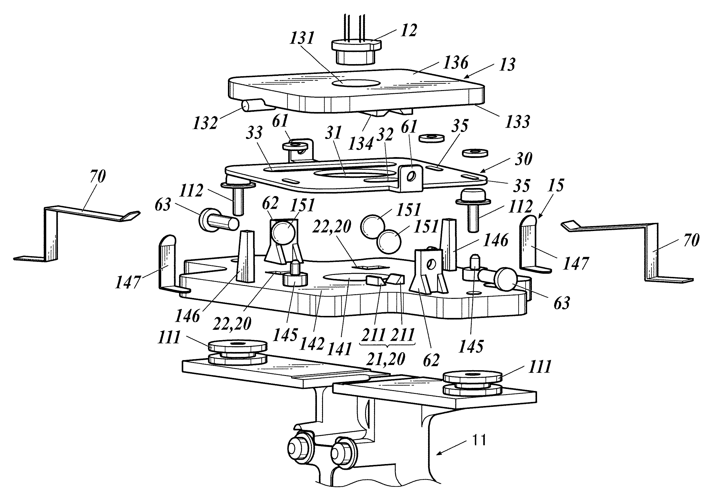 Laser scanning optical device