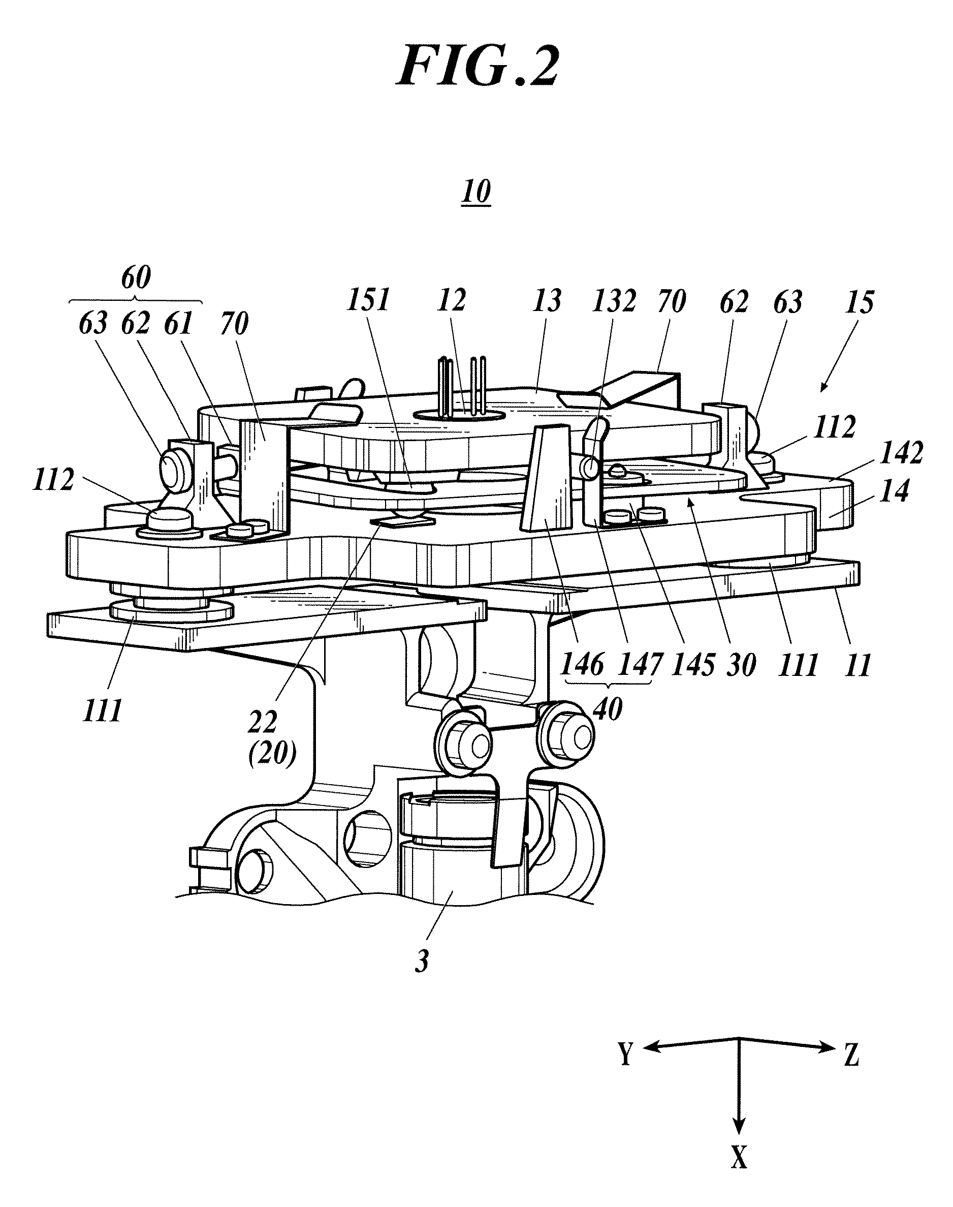 Laser scanning optical device