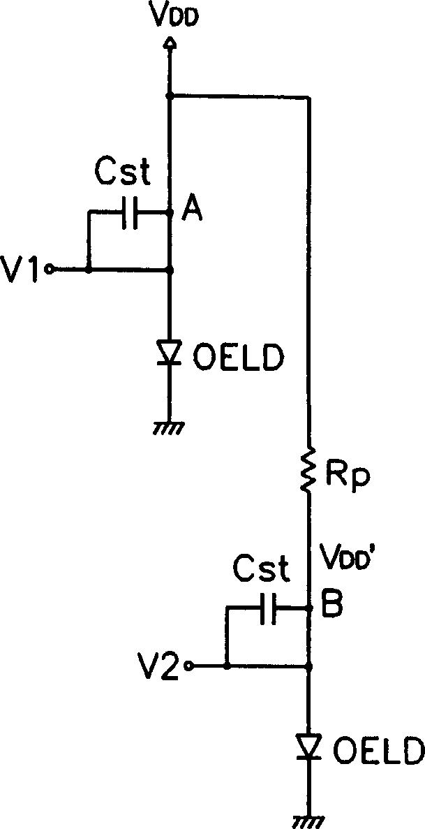 Organic electroluminescent display device and driving method thereof