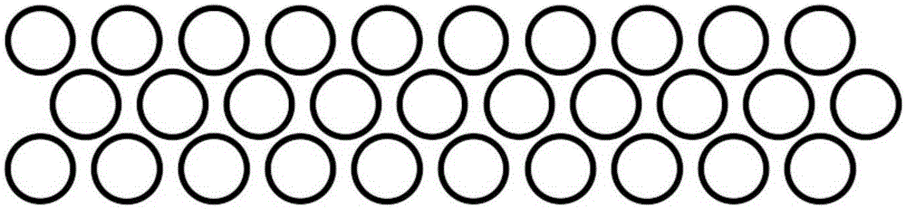 Novel rotor structure for hole-pattern seal