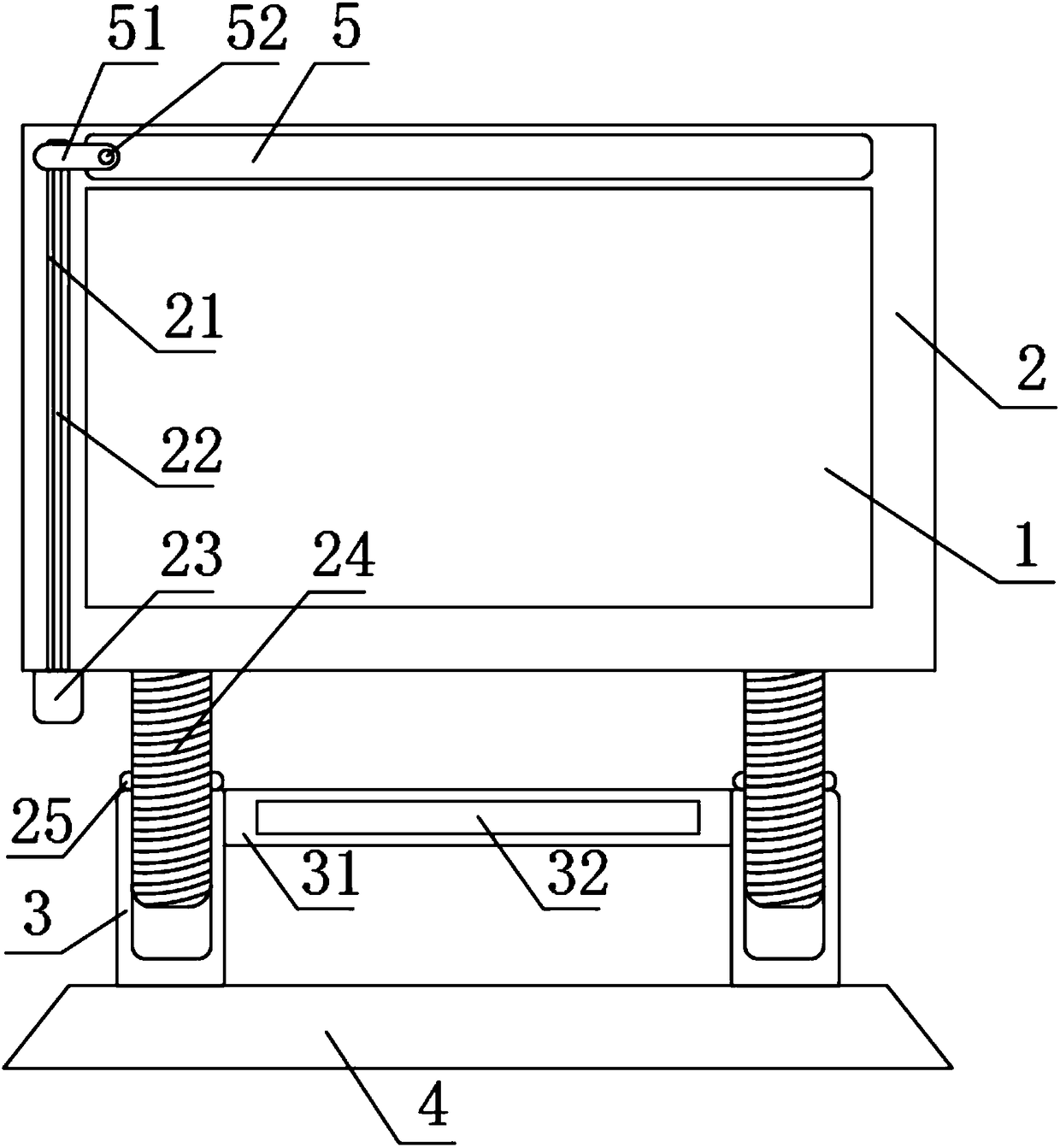 Multimedia computer automatic cleaning device for teaching