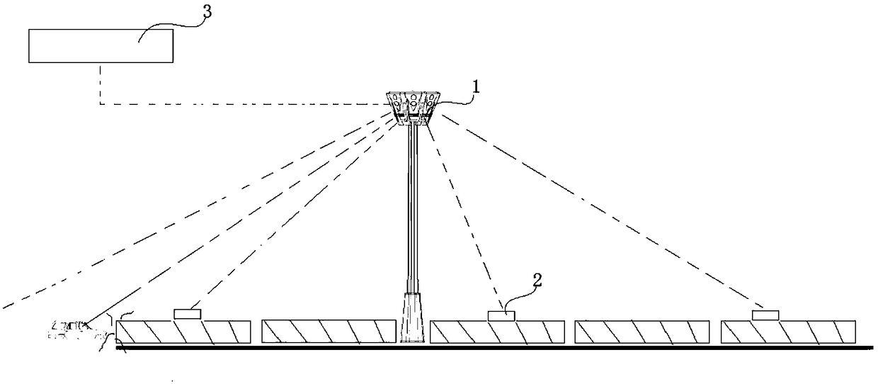 Highway collision avoidance warning system and method