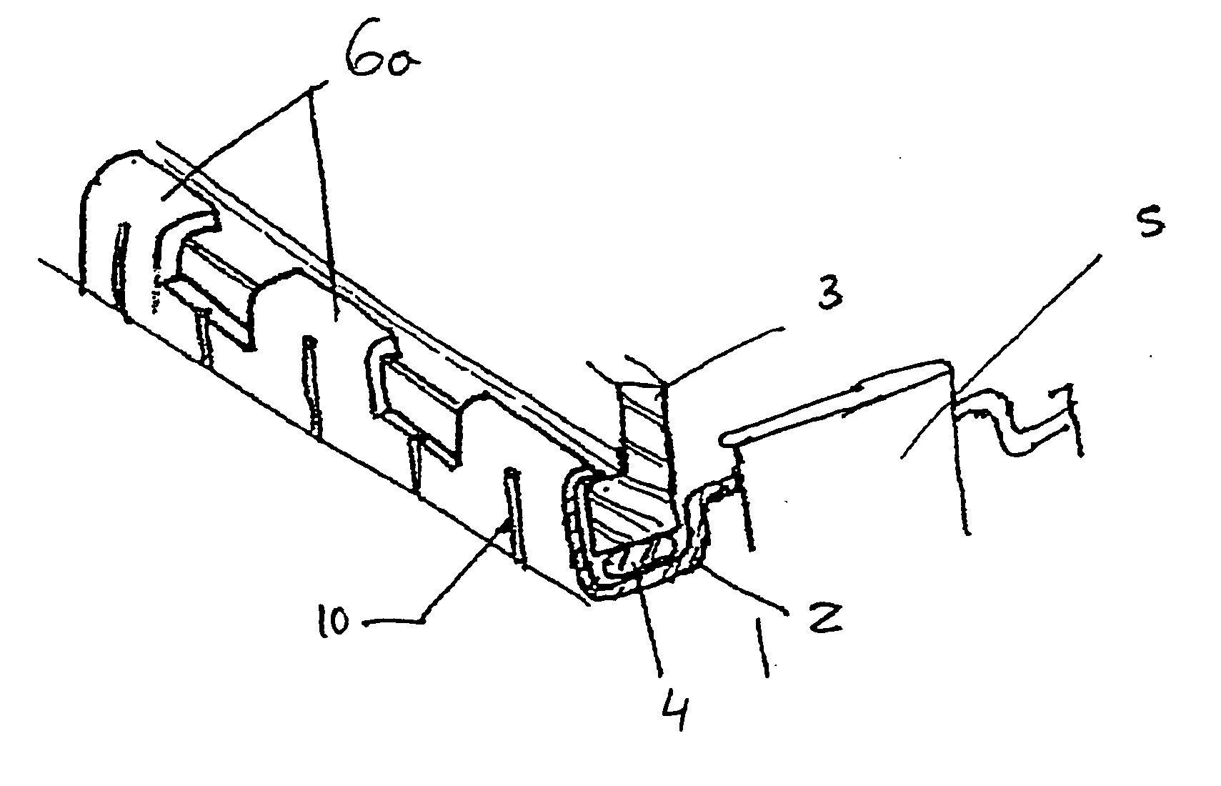 Heat exchanger header with deformations